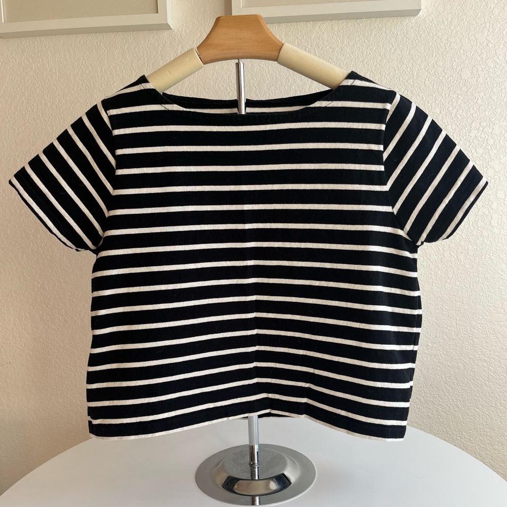 Madewell Striped Boat Neck Tee